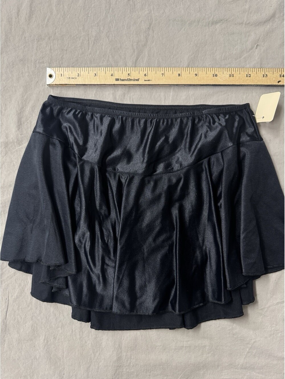 The Kickline Ice Skating Skirt Black Size Womens Large - Picture 4 of 6